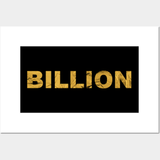 BILLION Posters and Art